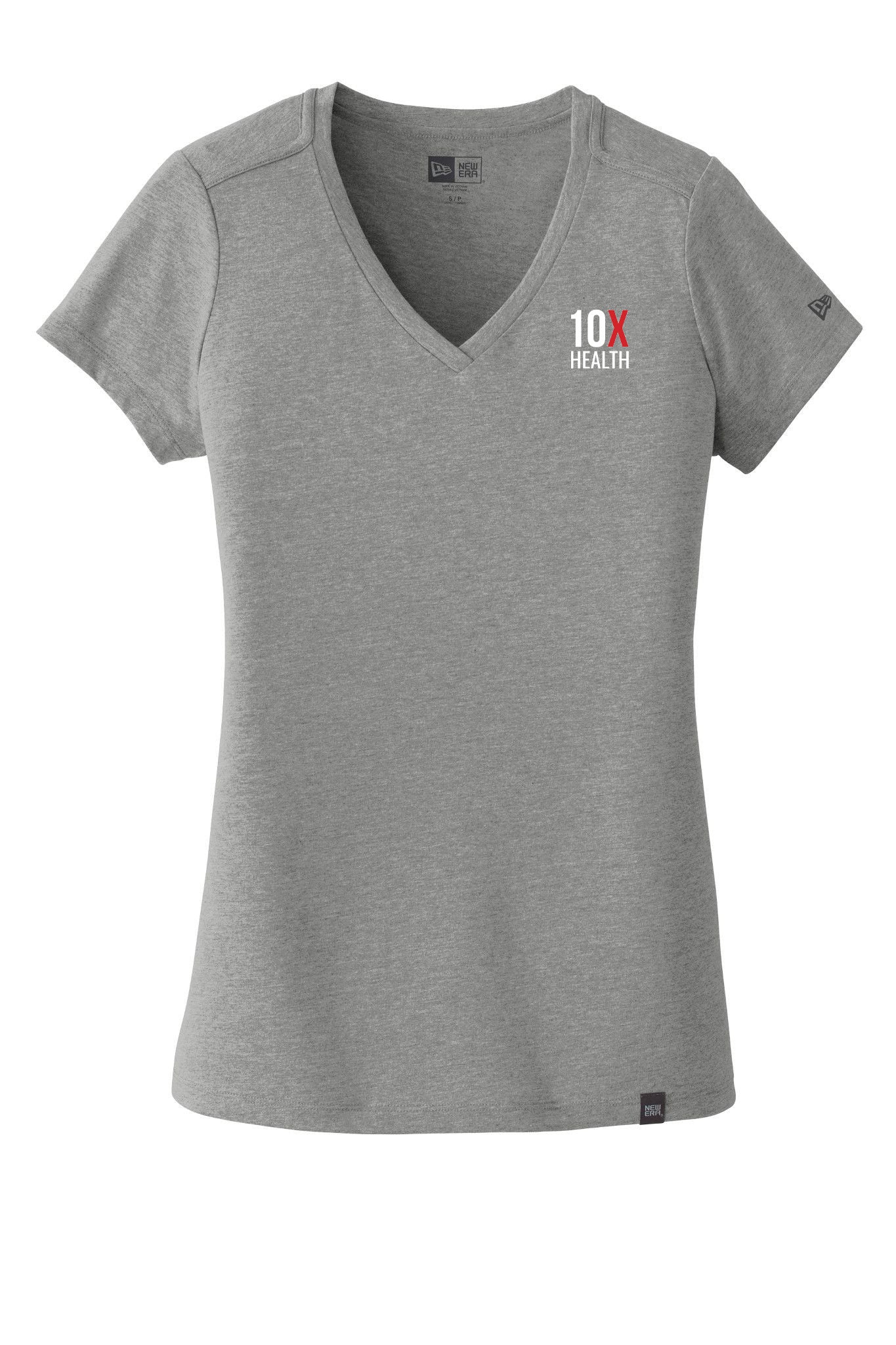 10X Health Ladies V-Neck Tee - Image 2
