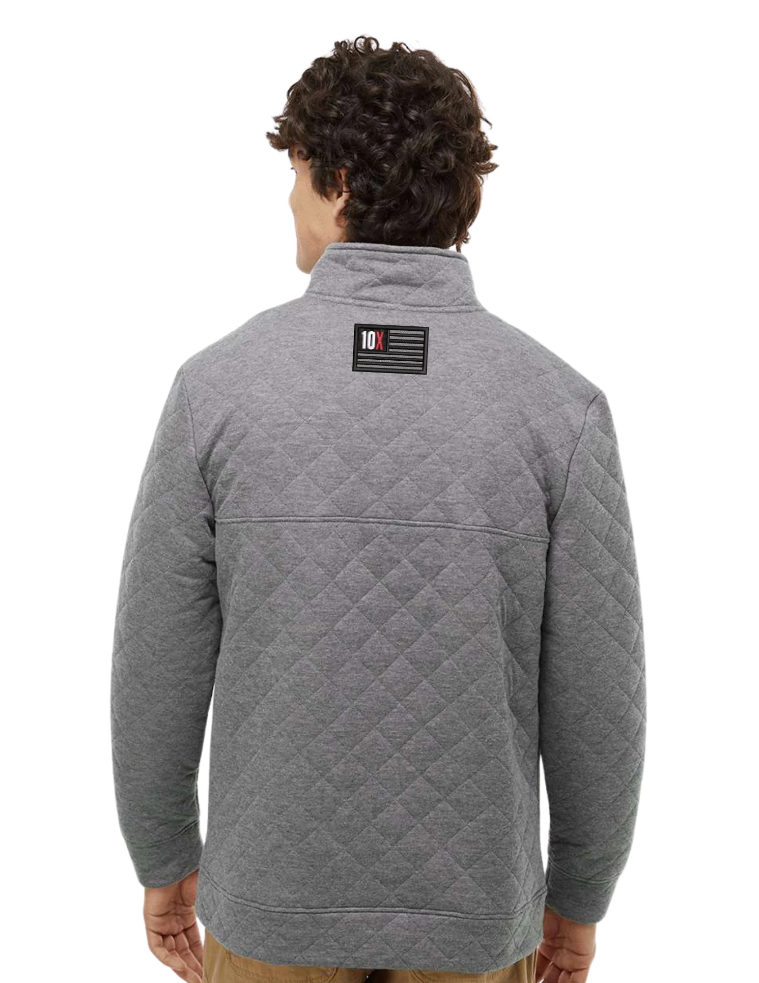 10X Health Quilted Snap Pullover - Image 4
